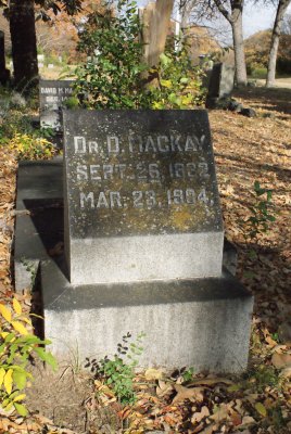 David MacKay grave